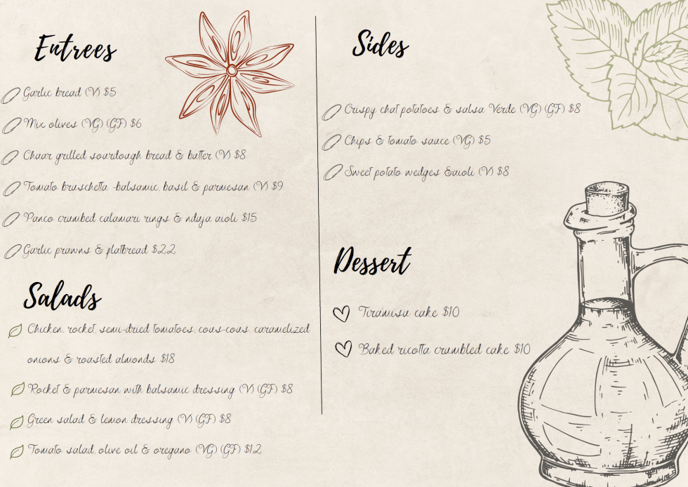 Greenhouse on Flora Open For Dinner Restaurant in Sutherland