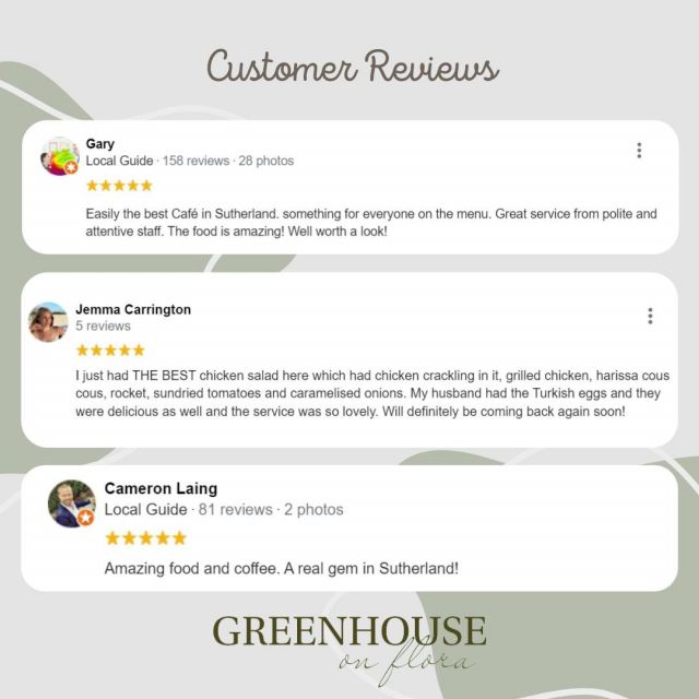 Another reason to visit Greenhouse on Flora cafe 💚 We always appreciate the local's love!